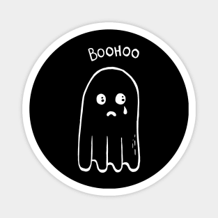 Boohoo Ghost (White) Magnet